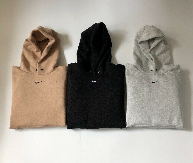 Nike Center Swoosh Hoodie (Travis Scott), Men	's Fashion, Tops & Sets,  Hoodies on Carousell