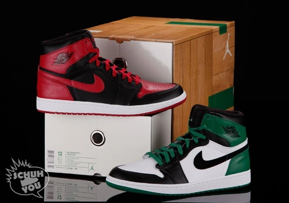 Air Jordan DMP 1 Retro High - 60+ Pack - Bulls vs. Celtics ...