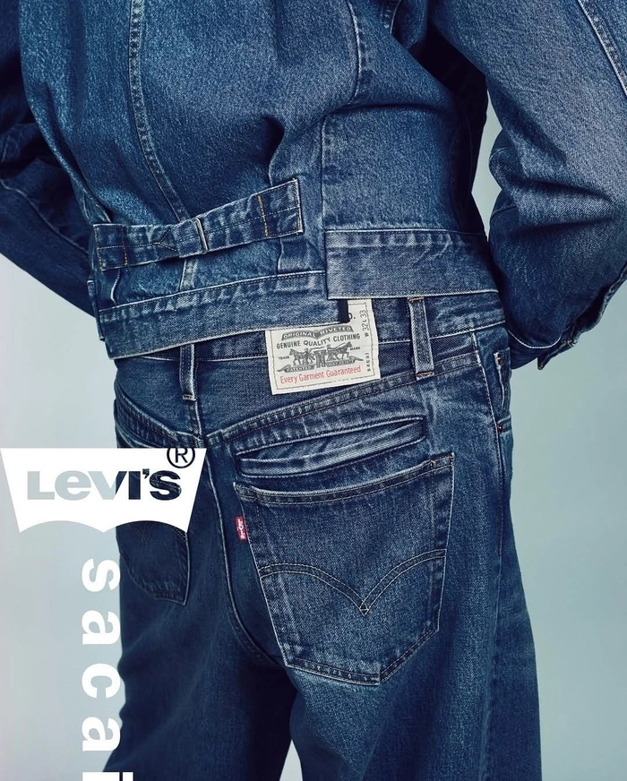 리바이스 x 사카이 2025 봄/여름 협업 컬렉션 출시