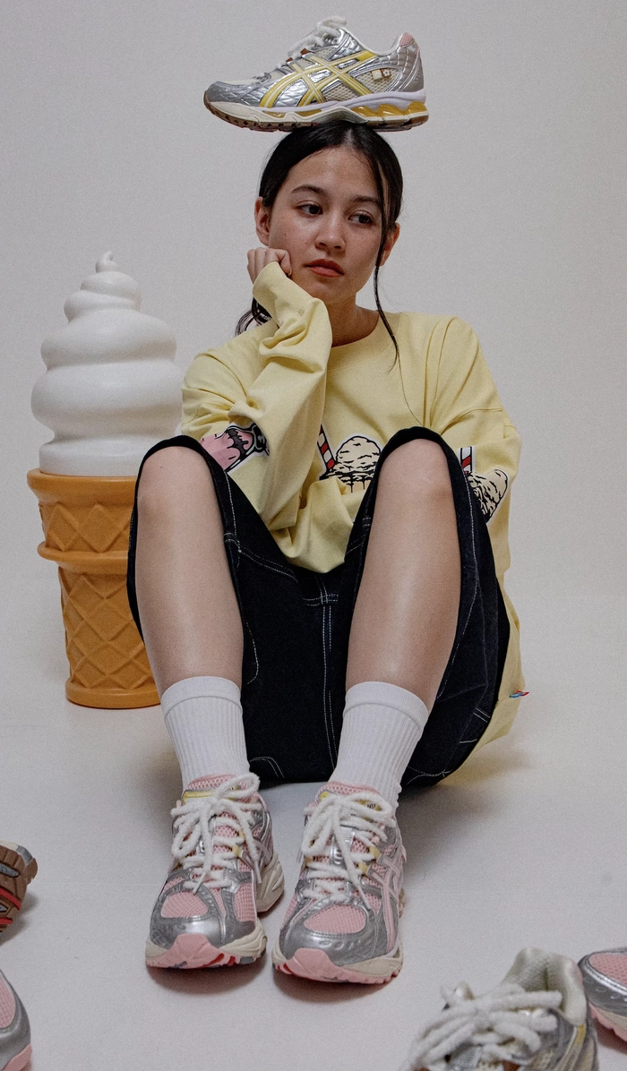 아식스 x 반디더핑크 x 아트모스 바나나스플릿 협업 발매