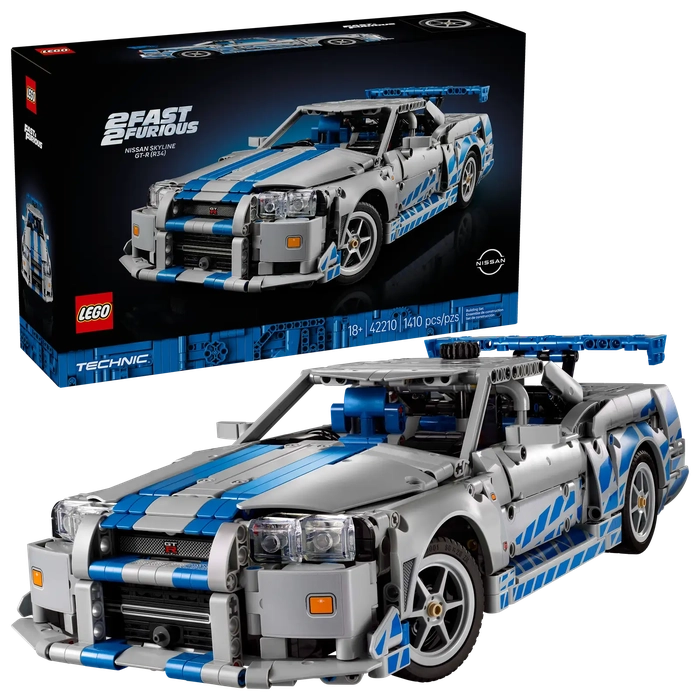 레고 테크닉 패스트 & 퓨리어스 닛산 스카이라인 GT-R R34 출시