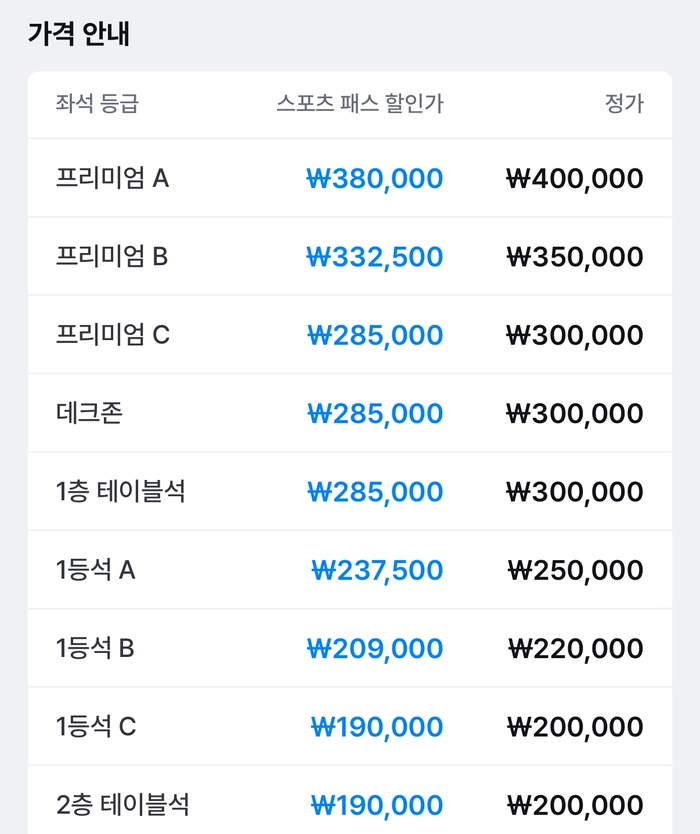 2025 쿠팡플레이 시리즈 티켓팅 안내