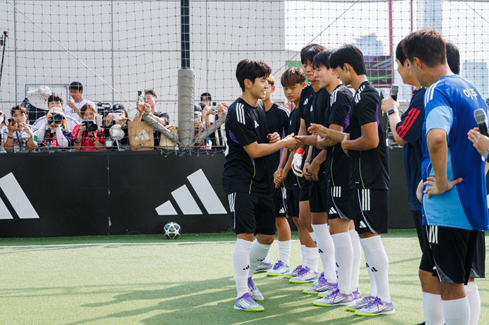 이강인과 함께한 F50 체험, 아디다스 써머 챌린지 현장