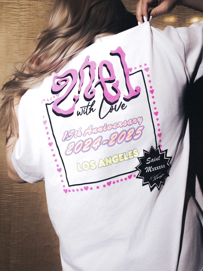 2NE1 데뷔 15주년 기념 세인트마이클 무신사 한정 발매