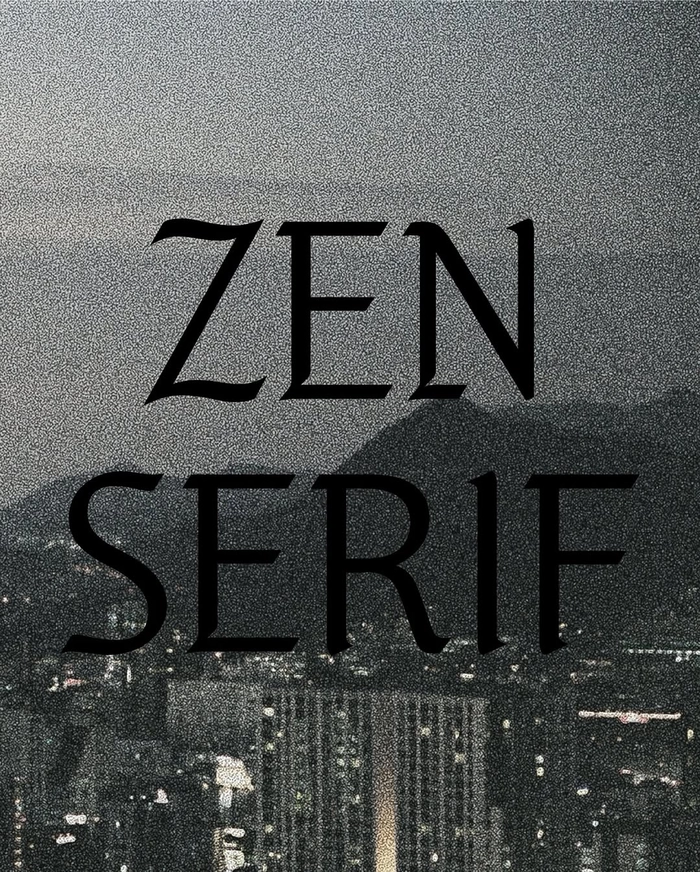제니, 한글날 맞아 서체 ‘ZEN SERIF’ 공개
