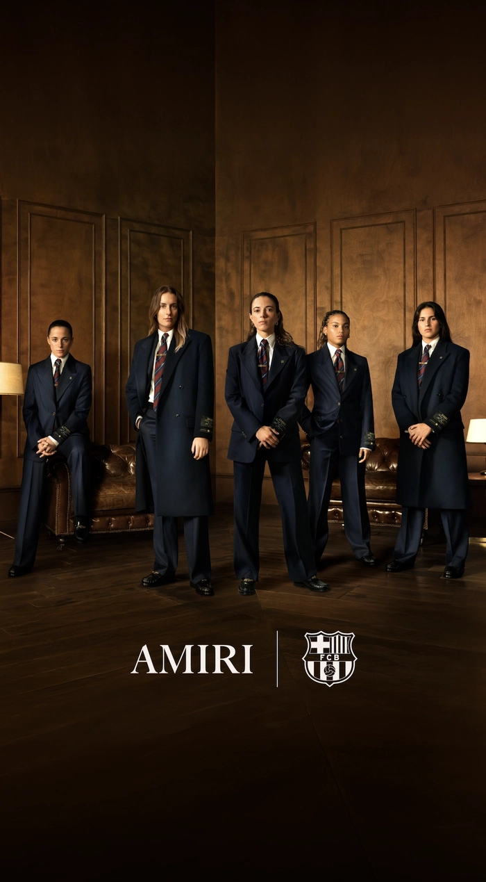 아미리 x FC 바르셀로나, ‘완벽’을 잇는 맞춤 포멀웨어 협업