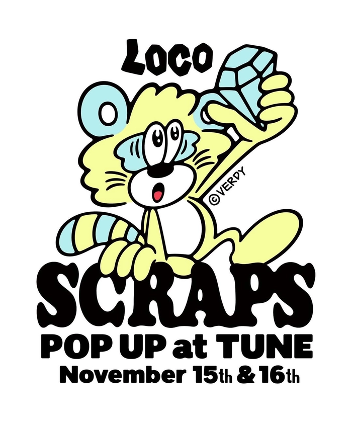 로꼬×베르디 ‘SCRAPS’ 서울 팝업, 성수 튠 스토어에서 개최