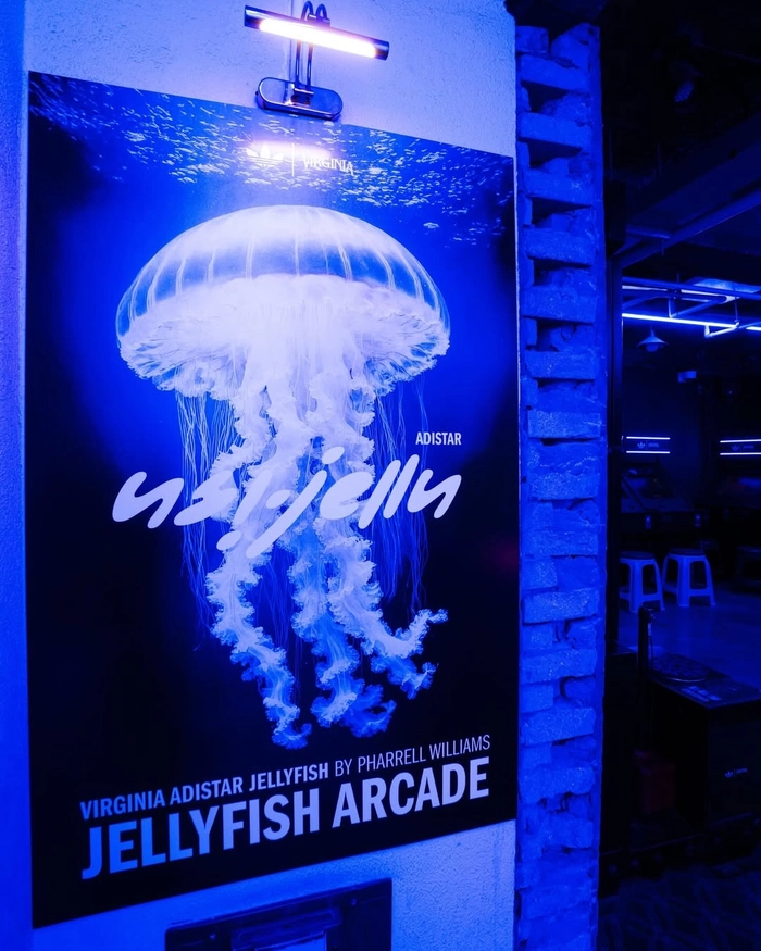 아디다스 x 퍼렐 윌리엄스 젤리피시 팝업 개최