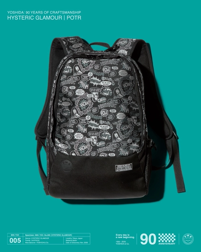 히스테릭 글래머 × 포터, 요시다 가방 90주년 기념 협업