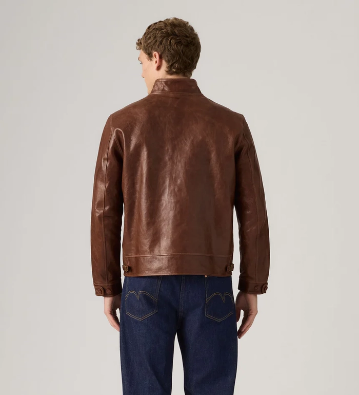 아인슈타인의 멘로 코삭을 되살린 리바이스 LVC 레더 자켓