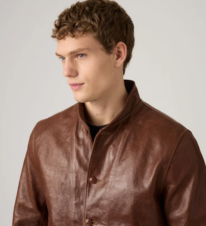 아인슈타인의 멘로 코삭을 되살린 리바이스 LVC 레더 자켓