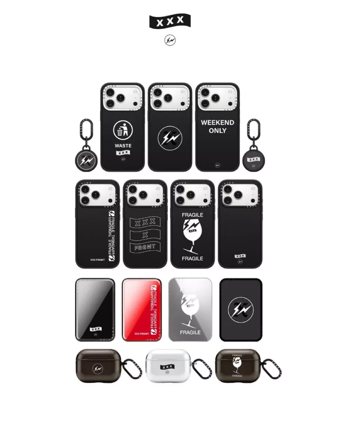 갓 셀렉션 XXX x 프라그먼트 x 케이스티파이 두 번째 협업 출시