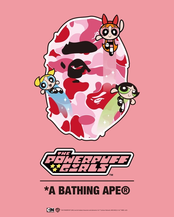 파워퍼프걸×베이프 협업 컬렉션