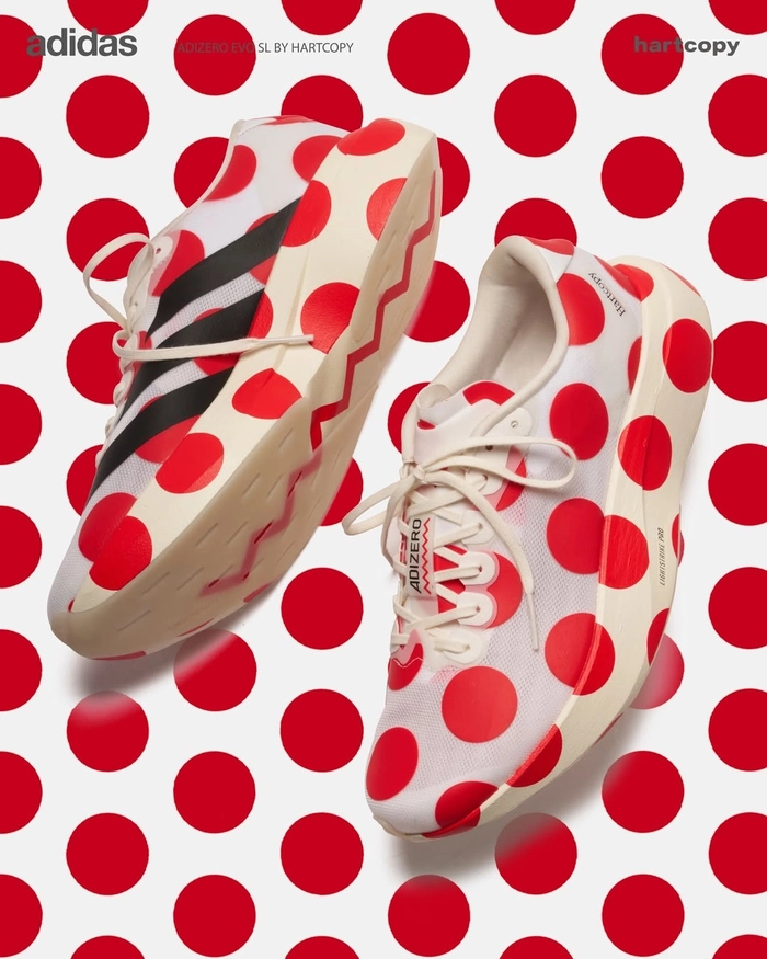 아디다스 에보 SL 하트카피 협업 공개