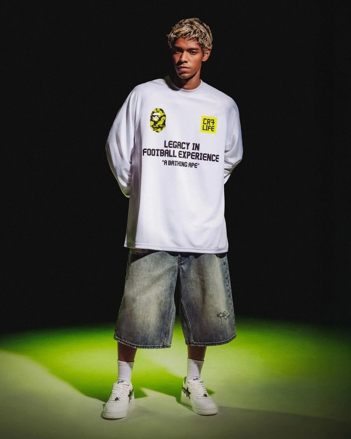 CR7 라이프와 베이프 협업 컬렉션 출시