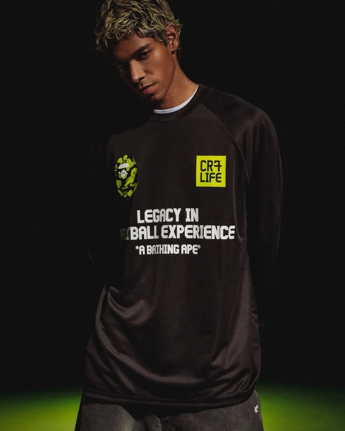 CR7 라이프와 베이프 협업 컬렉션 출시