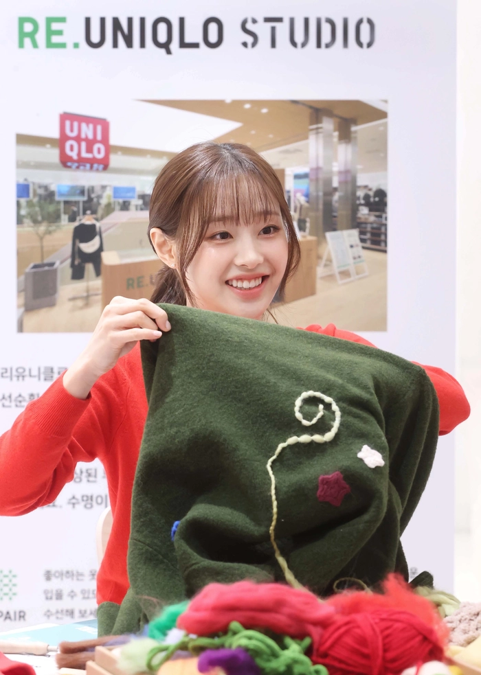 유니클로, 리유니클로 수선 워크숍 진행