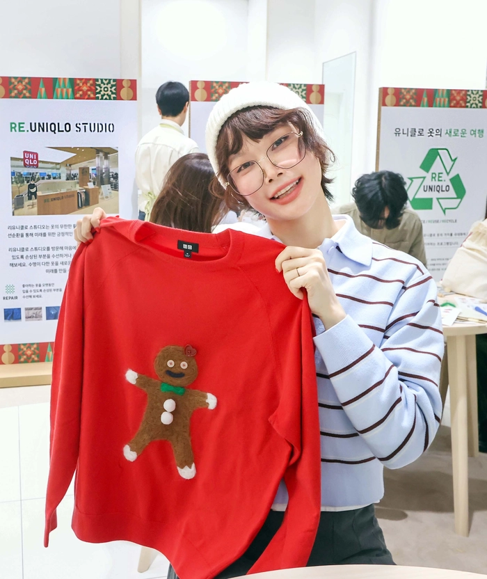 유니클로, 리유니클로 수선 워크숍 진행