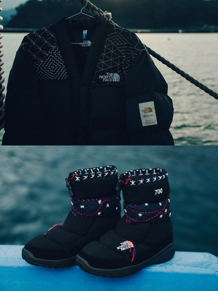 노스페이스 눕시 사시코 걸즈 협업 공개