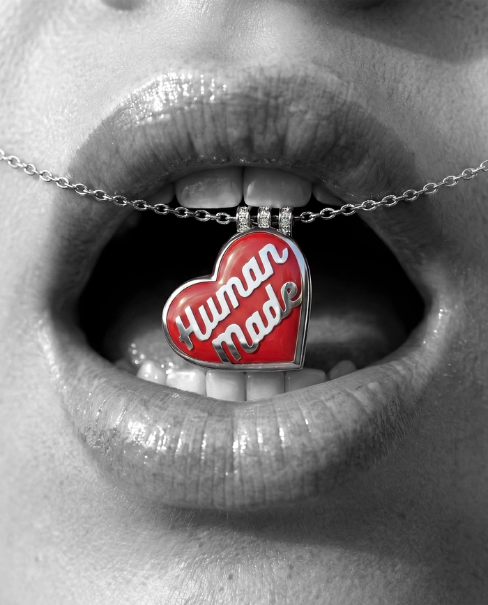 제이콥 앤 코와 휴먼 메이드 하트 펜던트 협업