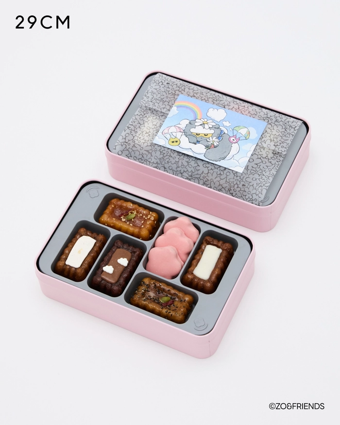 골든피스와 조앤프렌즈가 협업한 한정판 약과 에디션