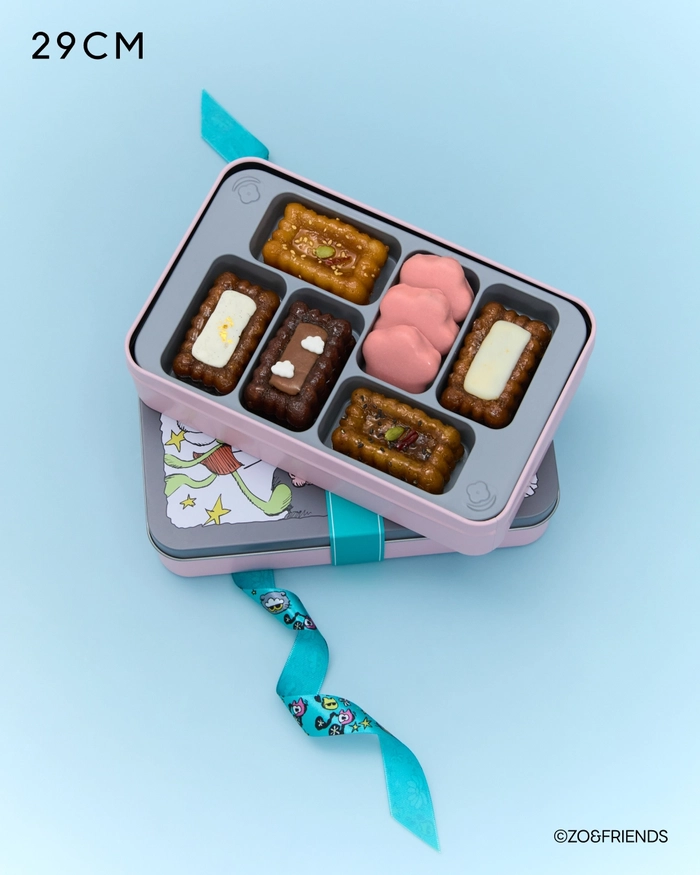 골든피스와 조앤프렌즈가 협업한 한정판 약과 에디션