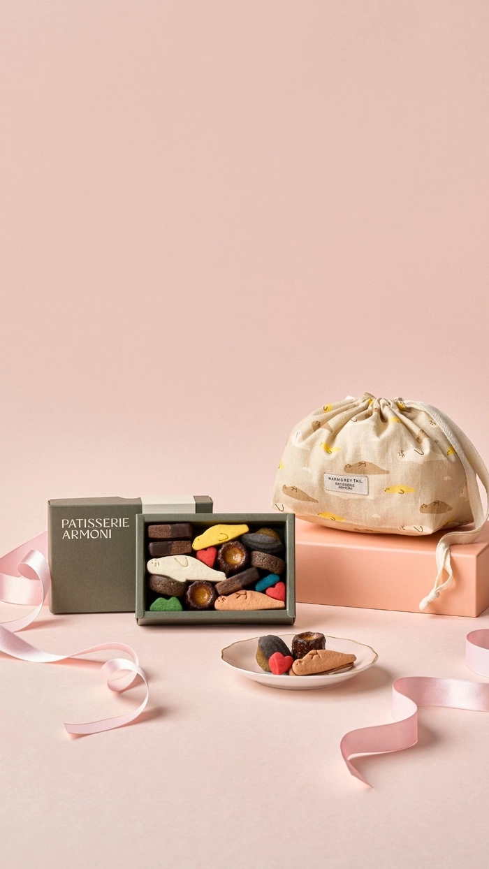 파티세리 아모니와 웜그레이테일 협업 쿠키 세트