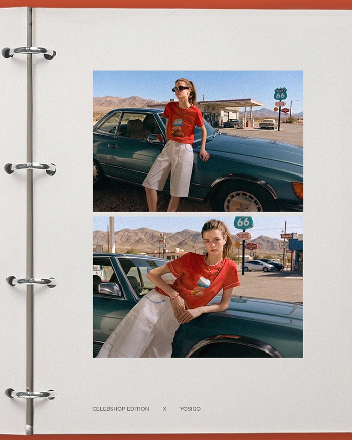 요시고 사진작가와 협업한 셀렙샵 에디션 컬렉션