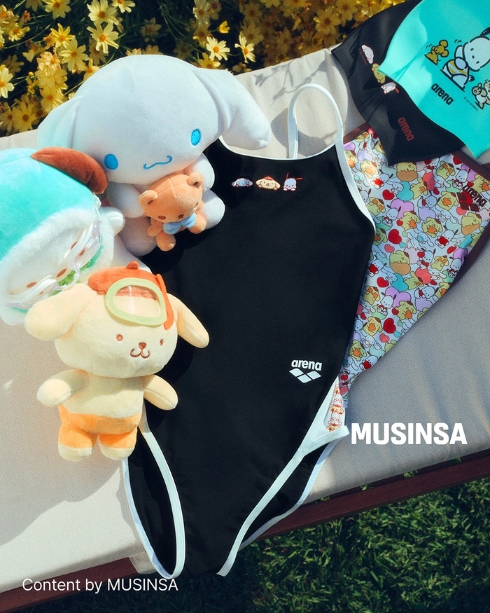 아레나 x 산리오캐릭터즈 스윔 컬렉션