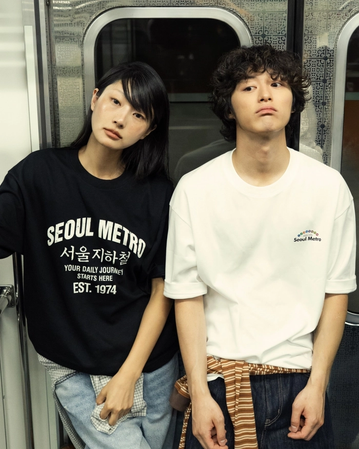 탑텐 x 서울 메트로 컬렉션 출시