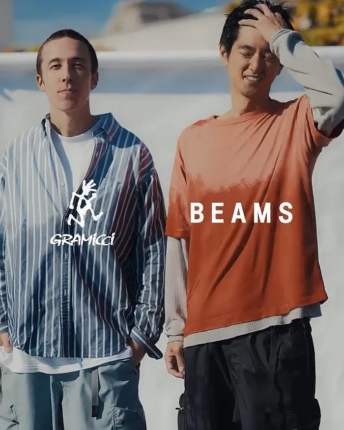 그라미치 x 빔즈 워터프루프 카고 팬츠