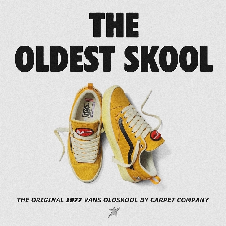 카펫 컴퍼니 x 반스, 올드스쿨의 새로운 해석 ‘The Oldest Skool’ 출시