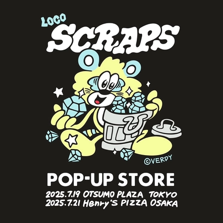 로꼬와 베르디, 일본에서 선보이는 ‘SCRAPS’ 협업 팝업