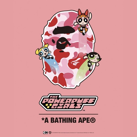 파워퍼프걸×베이프 협업 컬렉션