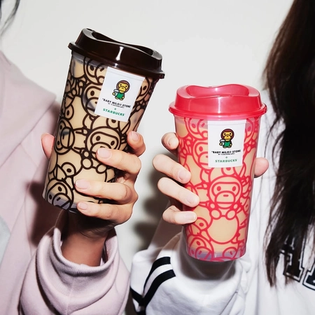 스타벅스 x 베이프 베이비 마일로 리유저블 컵 출시