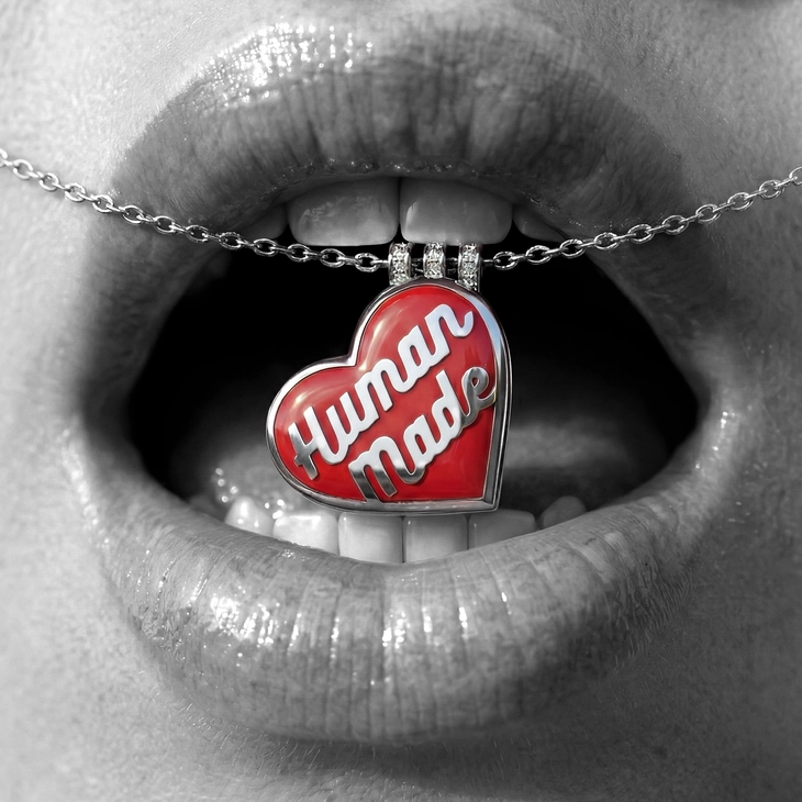 제이콥 앤 코와 휴먼 메이드 하트 펜던트 협업