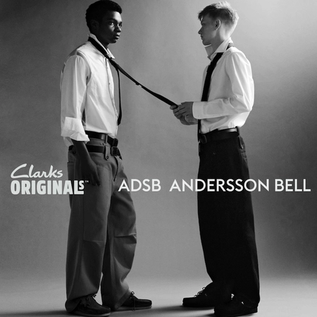 앤더슨벨과 클락스 오리지널스의 왈라비 협업