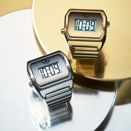 아디다스 디지털 투 링 시계 출시