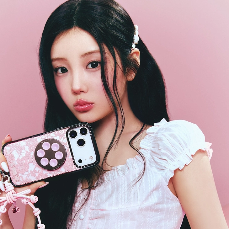 케이스티파이 x 아일릿 원희 스냅앤스틱 컬렉션