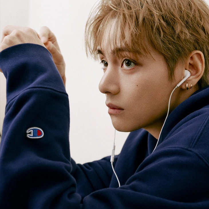 BTS 뷔, 챔피온 글로벌 앰버서더 발탁