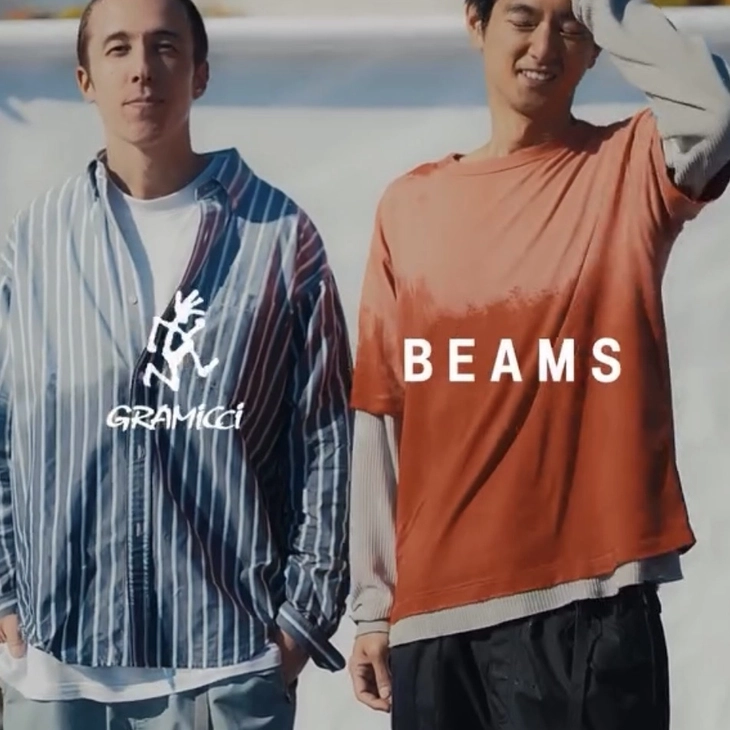 그라미치 x 빔즈 워터프루프 카고 팬츠