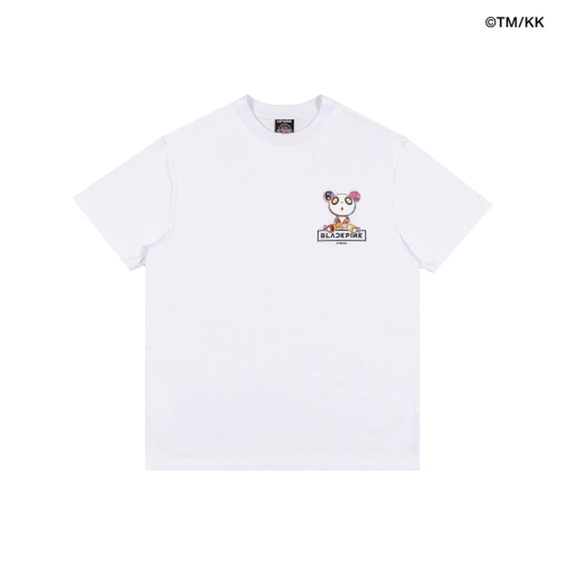블랙핑크 x 무라카미 시그니쳐 티셔츠 화이트 MP24SC173WH