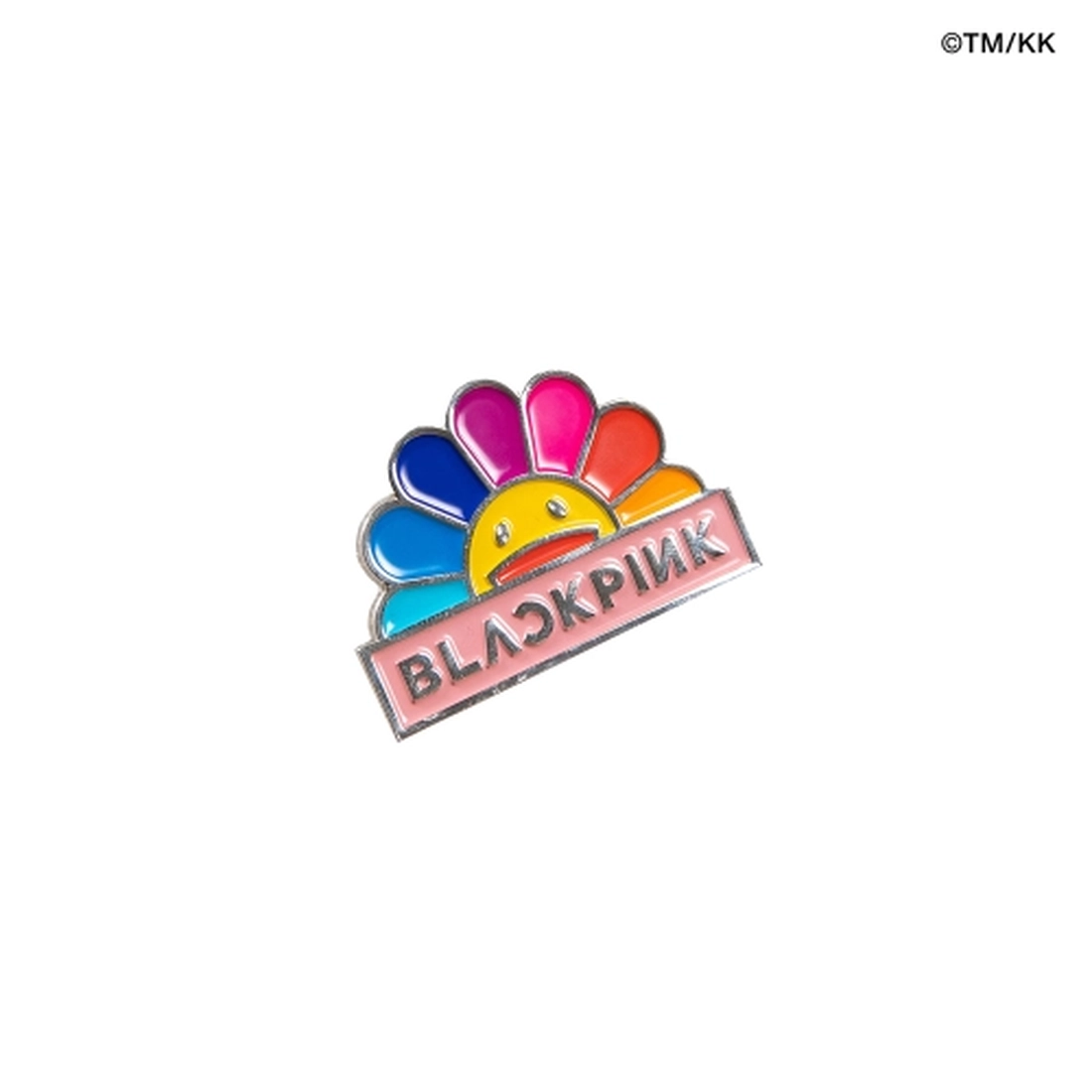 블랙핑크 x 무라카미 에나멜 핀 레인보우 플라워 MP24SC186MU