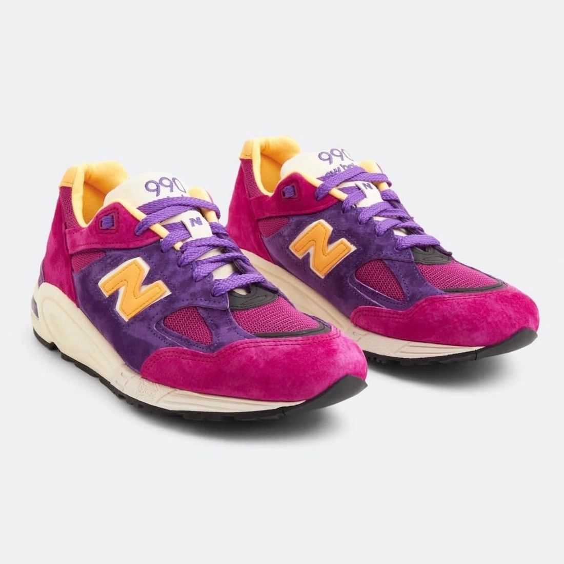 뉴발란스 990v2 메이드 인 USA 핑크 퍼플 M990PY2