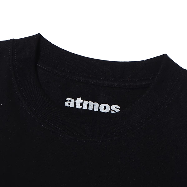 스테이플 x 아트모스 티셔츠 블랙 22AW-TS-0052