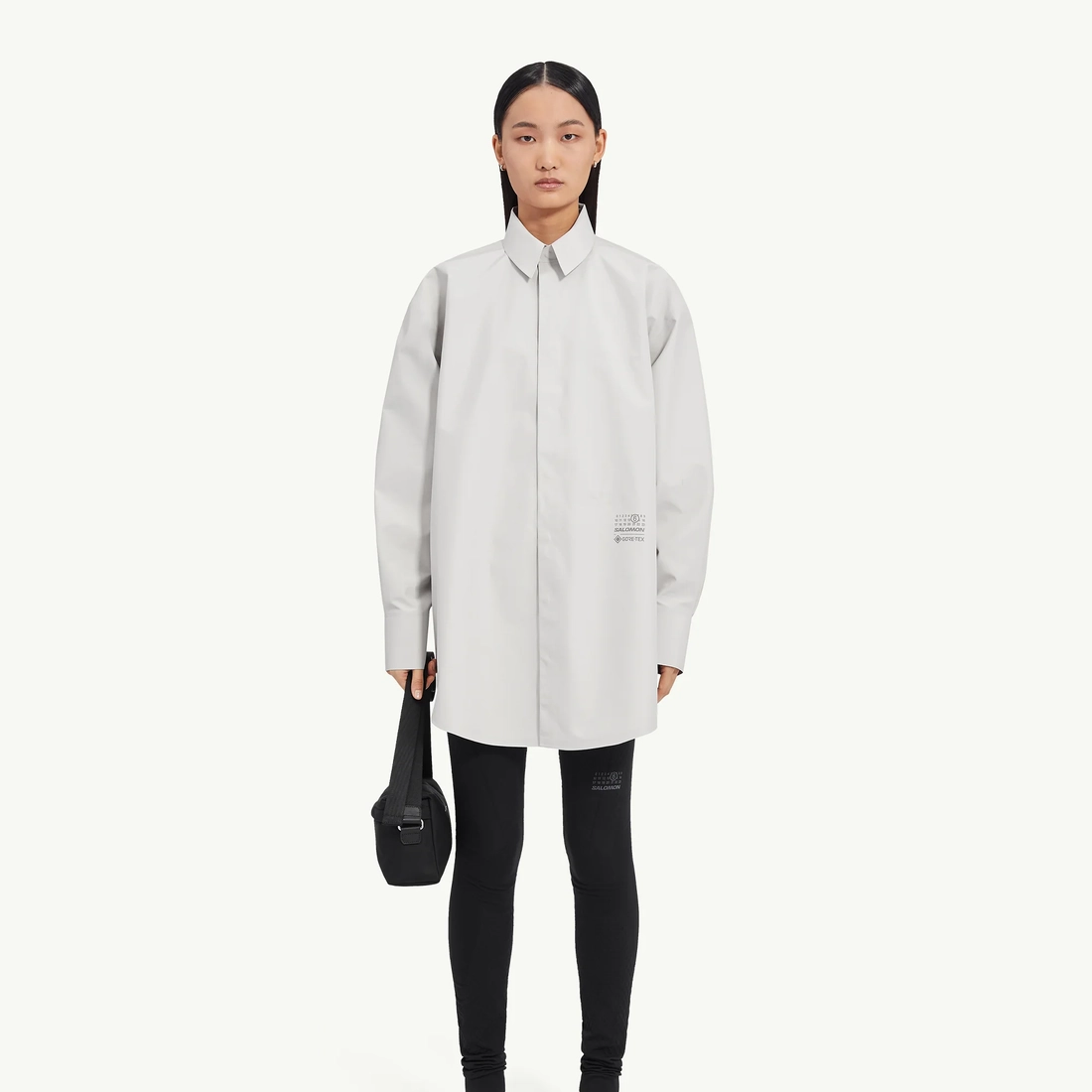 MM6 메종 마르지엘라 x 살로몬 수트 자켓 화이트 LC2369900