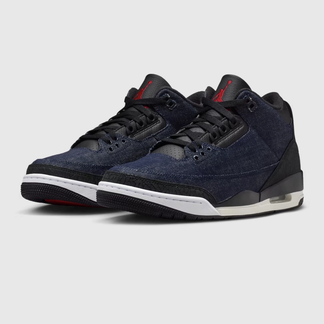 리바이스 x 나이키 에어 조던 3 인디고 앤 짐 레드 IH7959-400