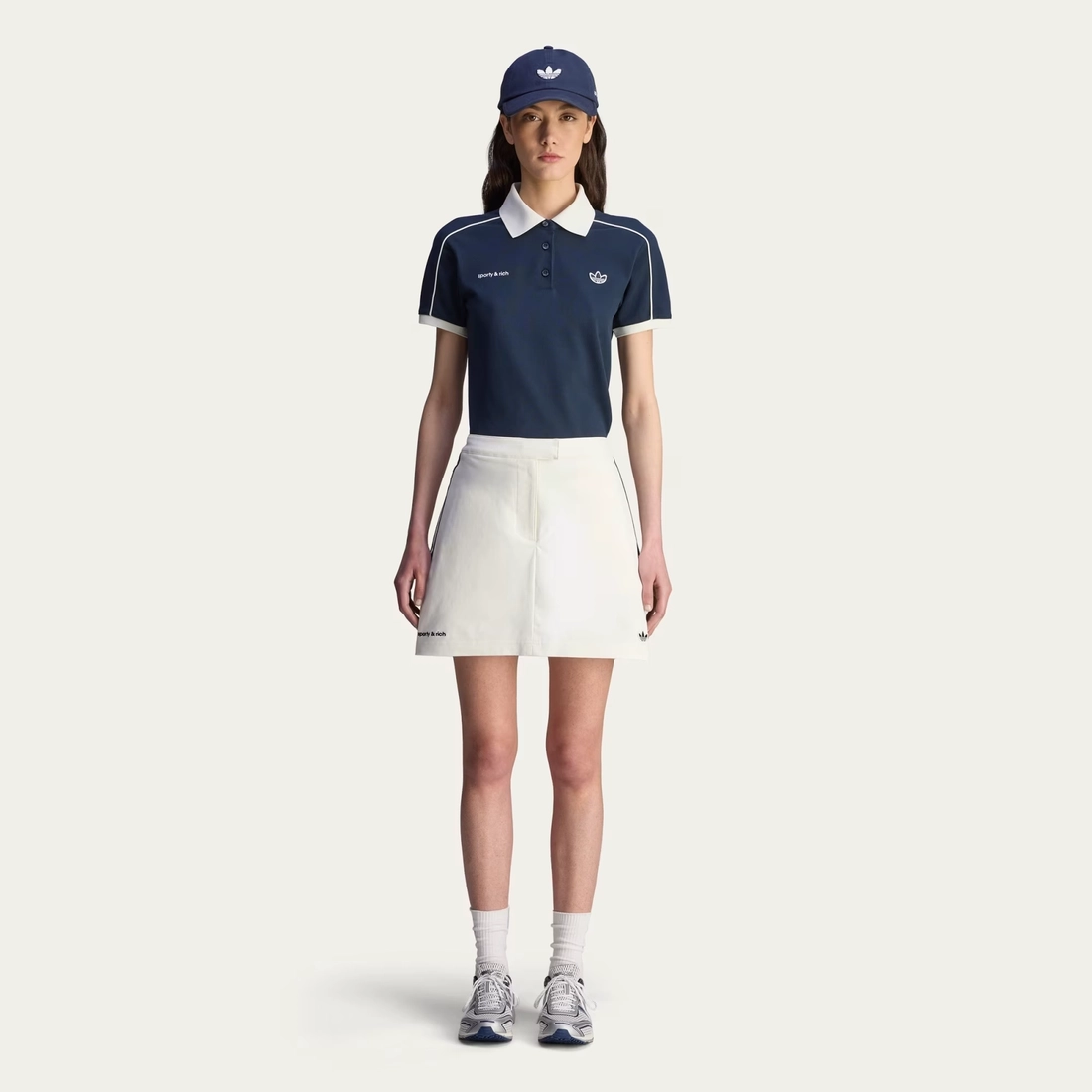 스포티 앤 리치 x 아디다스 스코트 코어 화이트 JL7194