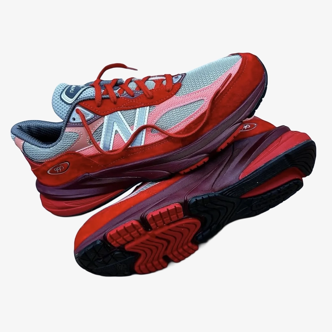 뉴발란스 990v6 메이드 인 USA 커뮤니티 레드 U990RT6