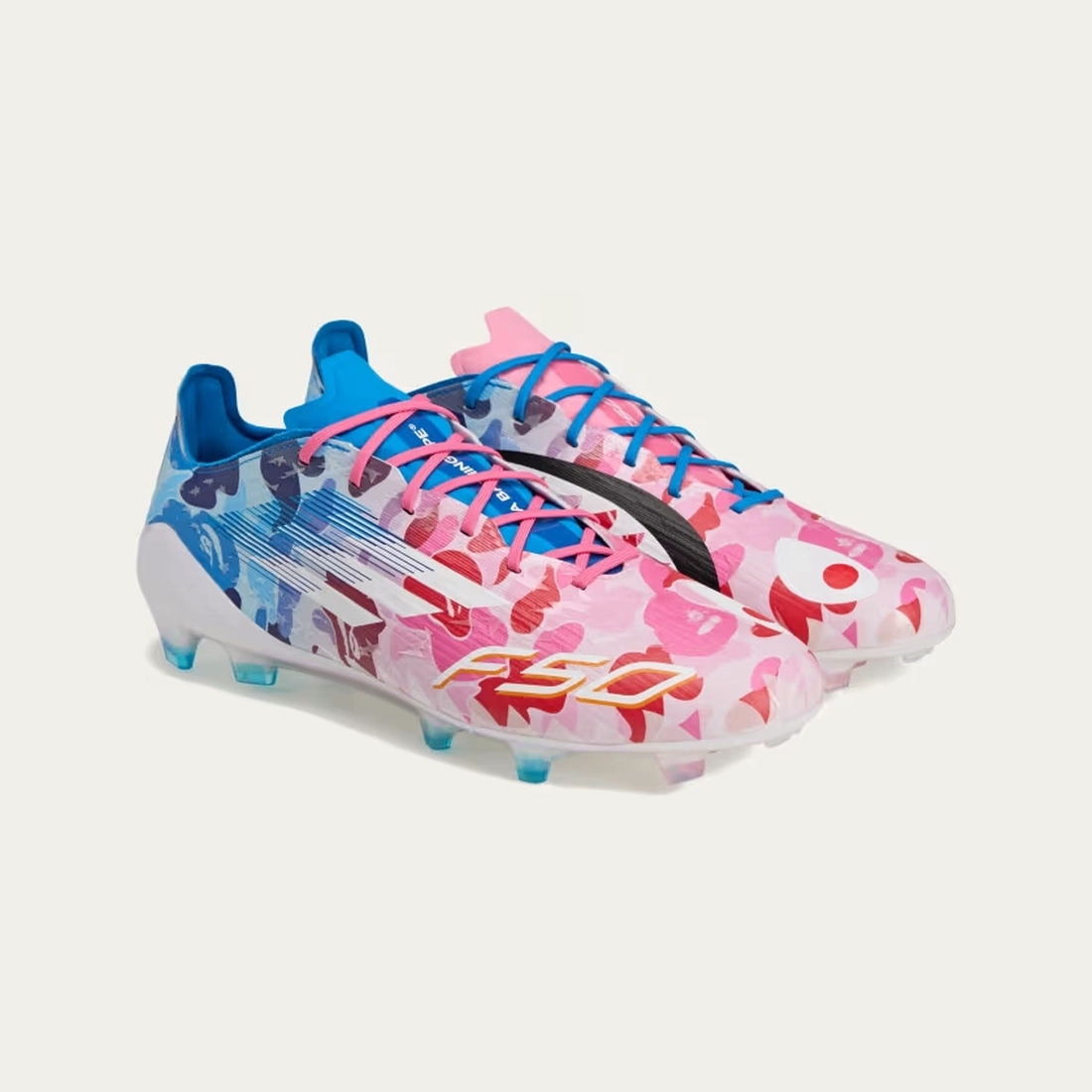 베이프 x 아디다스 F50 엘리트 FG 부츠 JS0573